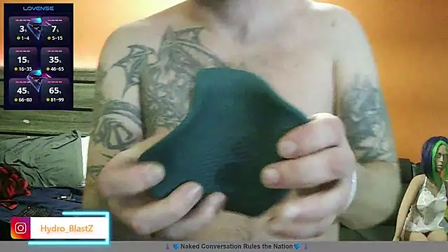 Snapshot of Hydro-Blastz chatting on March 8, 8:51 am Hydro-Blastz online show from March 8, 8:51 am