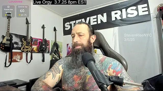 StevenRiseNYC online show from March 7, 2:36 am