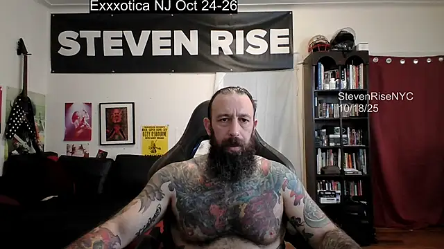 StevenRiseNYC online show from October 18, 8:03 pm